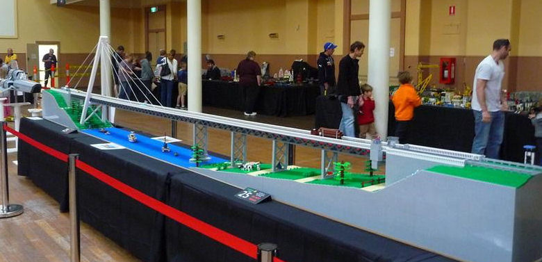 Batman Bridge in Lego